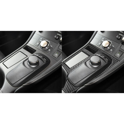 Car Carbon Fiber Central Control Panel Decorative Sticker for Lexus CT 2011-2017, Right Drive by buy2fix