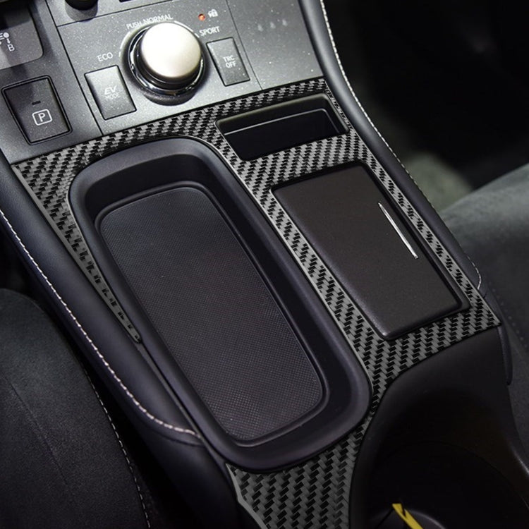 Car Carbon Fiber Central Control Panel Decorative Sticker for Lexus CT 2011-2017, Left Drive by buy2fix