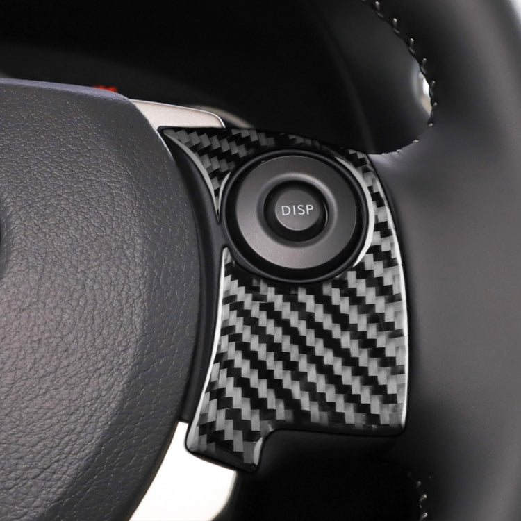 Car Steering Wheel Button Decorative Sticker for Lexus CT 2011-2017, Left and Right Drive by buy2fix