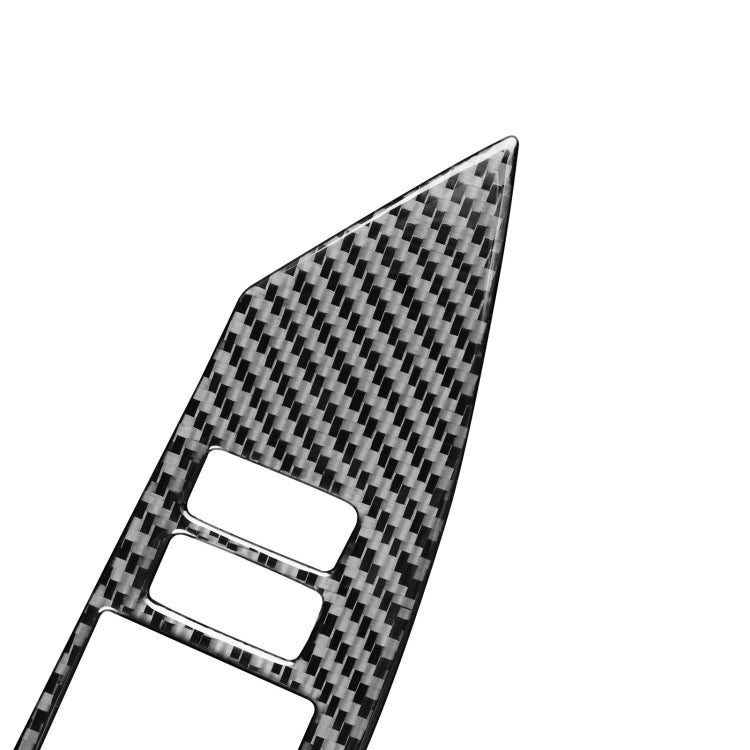 Car Carbon Fiber Window Lift Decorative Sticker for Lexus CT 2011-2017, Right Drive by buy2fix