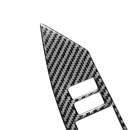 Car Carbon Fiber Window Lift Decorative Sticker for Lexus CT 2011-2017, Left Drive by buy2fix
