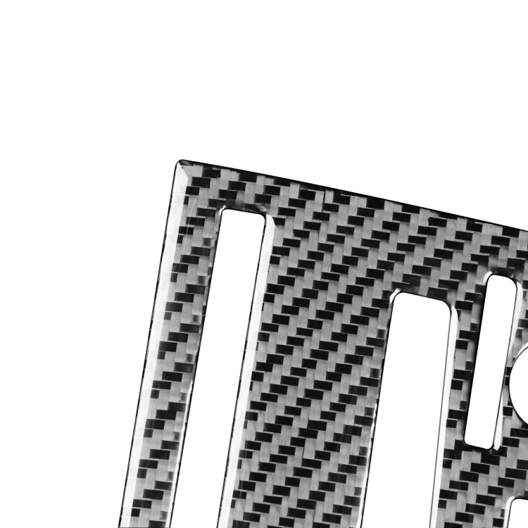 Car Carbon Fiber CD Panel C Decorative Sticker for Lexus CT 2011-2017, Right Drive by buy2fix