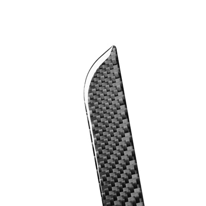 Car Carbon Fiber Threshold Decorative Sticker for Ford Explorer 2016-2019, Left Drive by buy2fix