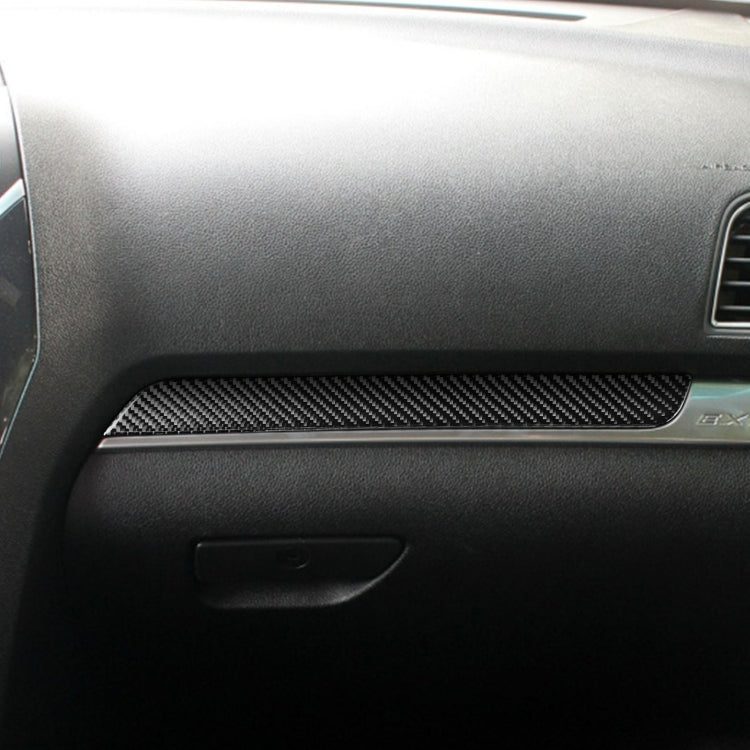 Car Carbon Fiber Storage Decorative Sticker for Ford Explorer 2016-2019, Left Drive by buy2fix
