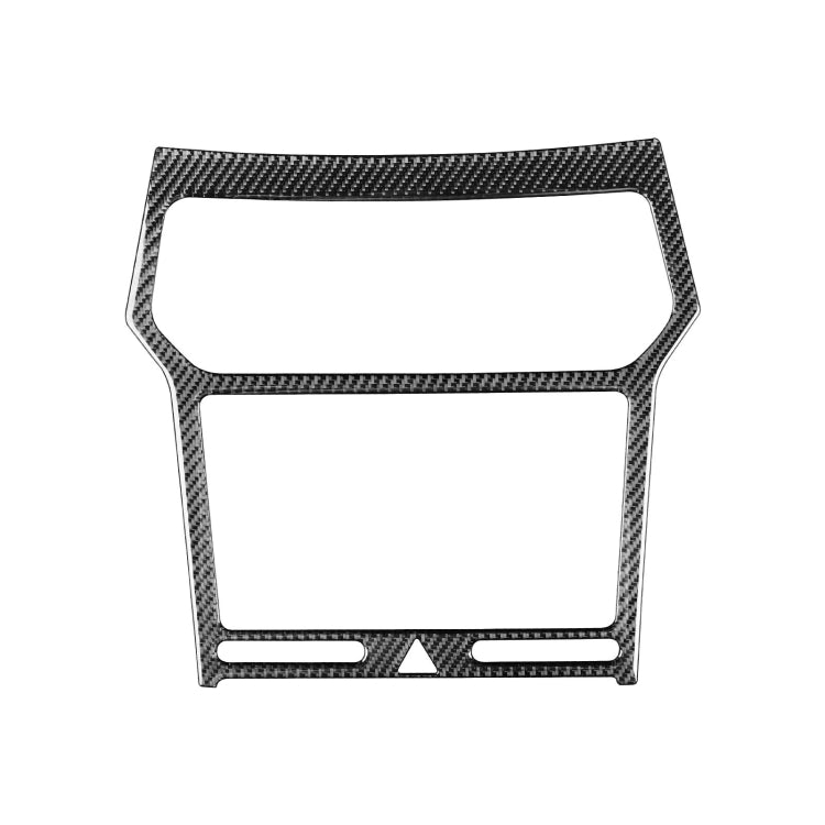 Car Carbon Fiber Navigation Panel Decorative Sticker for Ford Explorer 2016-2019, Left Drive by buy2fix