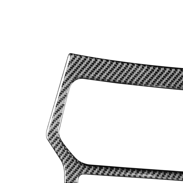 Car Carbon Fiber Navigation Panel Decorative Sticker for Ford Explorer 2016-2019, Left Drive by buy2fix