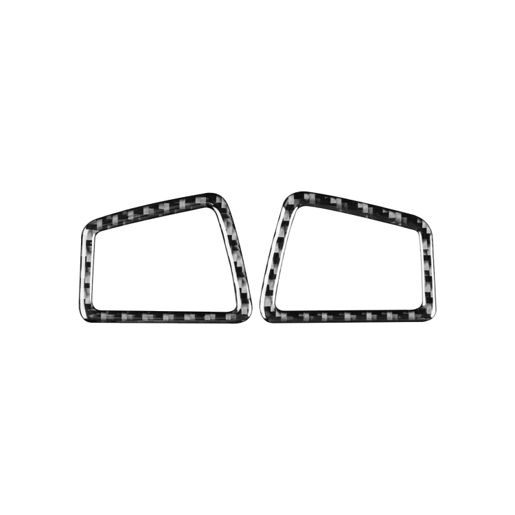 Car Carbon Fiber Dashboard Air Outlet Decorative Sticker for Ford Explorer 2013-2019, Left Drive by buy2fix