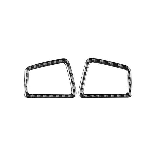 Car Carbon Fiber Dashboard Air Outlet Decorative Sticker for Ford Explorer 2013-2019, Left Drive by buy2fix