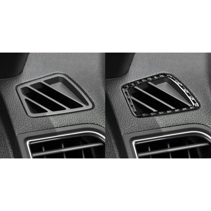 Car Carbon Fiber Dashboard Air Outlet Decorative Sticker for Ford Explorer 2013-2019, Left Drive by buy2fix