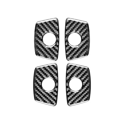 Car Carbon Fiber Door Decorative Sticker for Ford Explorer 2013-2019, Left Drive by buy2fix