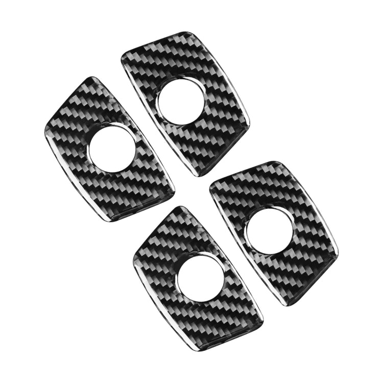 Car Carbon Fiber Door Decorative Sticker for Ford Explorer 2013-2019, Left Drive by buy2fix