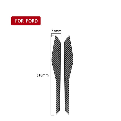 Car Carbon Fiber Central Control Decorative Sticker for Ford Explorer 2013-2019, Left Drive by buy2fix