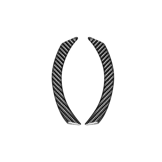 Car Carbon Fiber Dashboard Decorative Sticker for Mazda 3 Axela 2020, Left and Right Drive Universal by buy2fix