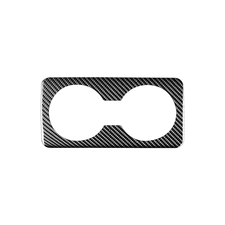 Car Carbon Fiber Rear Water Cup Decorative Sticker for Mazda 3 Axela 2020, Left and Right Drive by buy2fix