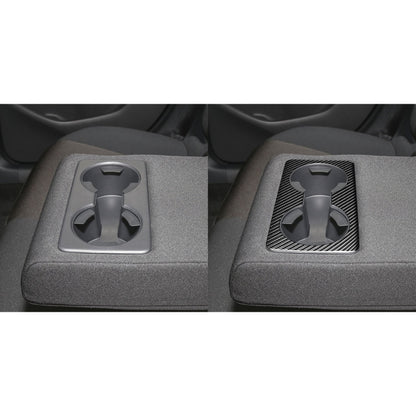 Car Carbon Fiber Rear Water Cup Decorative Sticker for Mazda 3 Axela 2020, Left and Right Drive by buy2fix