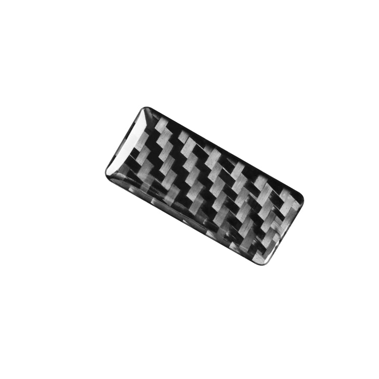 Car Carbon Fiber Storage Frame Decorative Sticker for Mazda 3 Axela 2020, Left and Right Drive by buy2fix