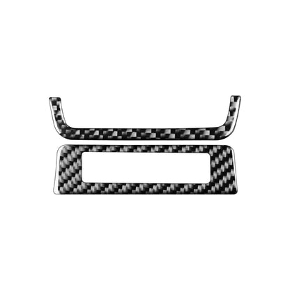 Car Carbon Fiber Headlight Frame Decorative Sticker for Mazda 3 Axela 2020, Right Drive by buy2fix