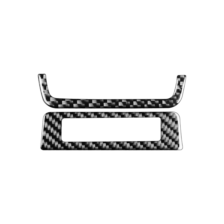 Car Carbon Fiber Headlight Frame Decorative Sticker for Mazda 3 Axela 2020, Left Drive by buy2fix