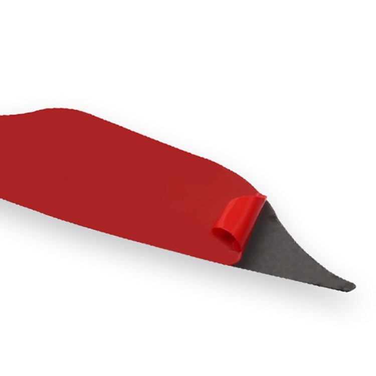 5 in 1 Car Carbon Fiber Air Conditioning Adjustment Panel Decorative Sticker for Nissan 370Z / Z34 2009-, Left and Right Drive Universal (Red) by buy2fix