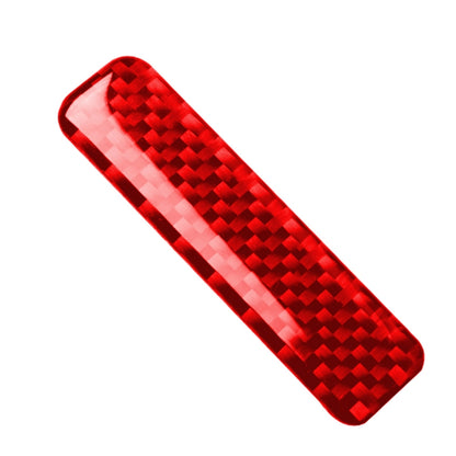 2 in 1 Car Carbon Fiber Air Conditioning Adjustment Panel Decorative Sticker for Nissan 370Z / Z34 2009-, Left and Right Drive Universal (Red) by buy2fix