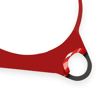 5 in 1 Car Carbon Fiber Gear Water Cup Holder Panel Decorative Sticker for Nissan 370Z / Z34 2009-, Left Drive (Red) by buy2fix