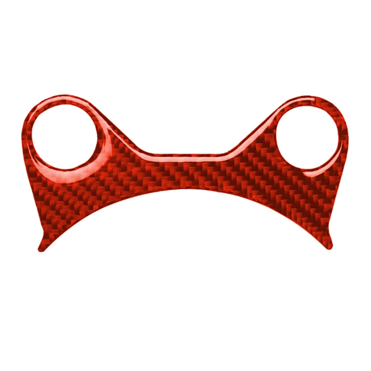 Car Carbon Fiber Manual Gear Panel Decorative Sticker for Nissan 370Z / Z34 2009-, Left and Right Drive Universal (Red) by buy2fix