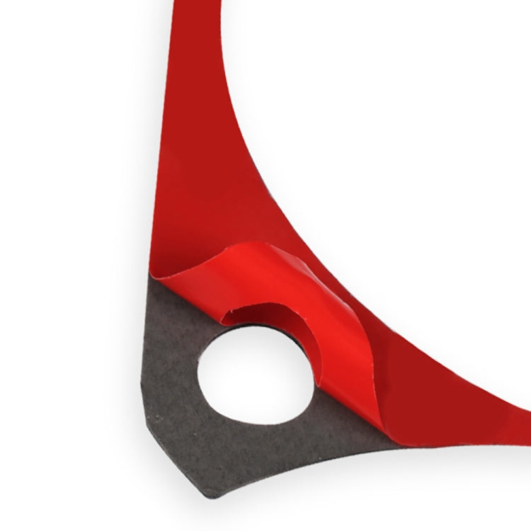 5 in 1 Car Carbon Fiber Speed Dashboard Decorative Sticker for Nissan 370Z / Z34 2009-, Left and Right Drive Universal (Red) by buy2fix