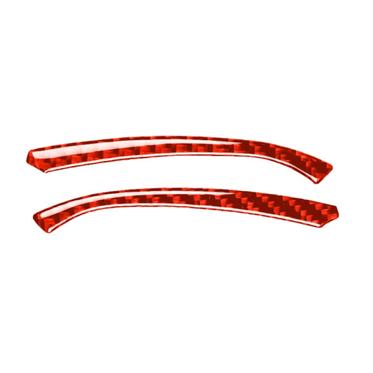 Car Carbon Fiber Speed Dashboard Decorative Strip for Nissan 370Z / Z34 2009-, Left and Right Drive Universal (Red) by buy2fix