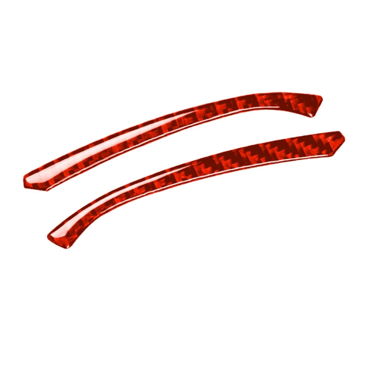 Car Carbon Fiber Speed Dashboard Decorative Strip for Nissan 370Z / Z34 2009-, Left and Right Drive Universal (Red) by buy2fix