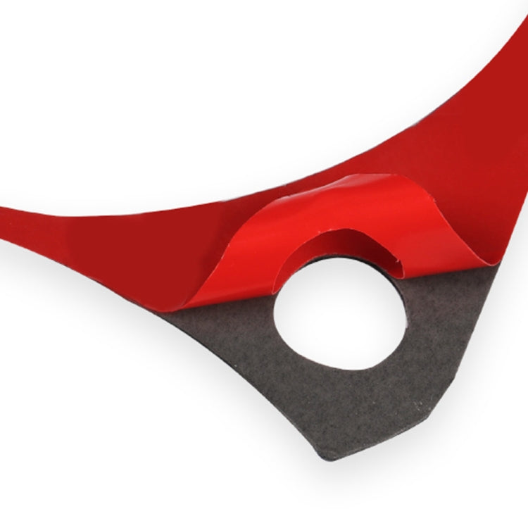 Car Carbon Fiber Speed Dashboard Decorative Sticker for Nissan 370Z / Z34 2009-, Left and Right Drive Universal (Red) by buy2fix