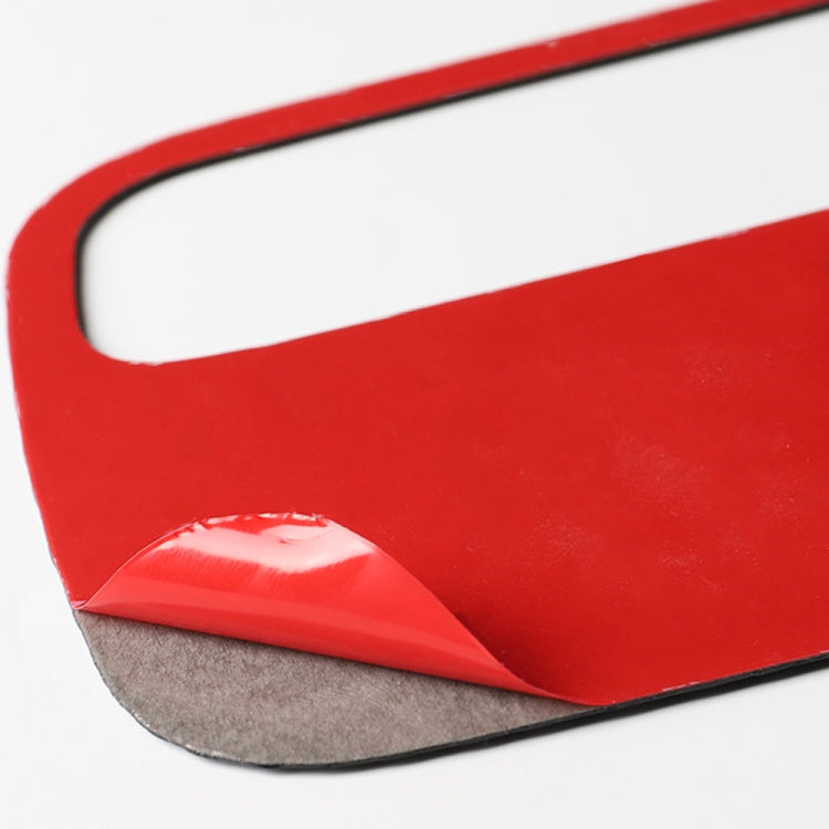 Car Carbon Fiber Dome Light Panel Decorative Sticker for Chevrolet Camaro 2016, Left and Right Drive Universal (Red) by buy2fix