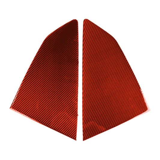 Car Carbon Fiber Shutter Decorative Sticker for Chevrolet Camaro 2017-2019, Left and Right Drive Universal (Red) by buy2fix