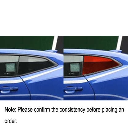 Car Carbon Fiber Shutter Decorative Sticker for Chevrolet Camaro 2017-2019, Left and Right Drive Universal (Red) by buy2fix