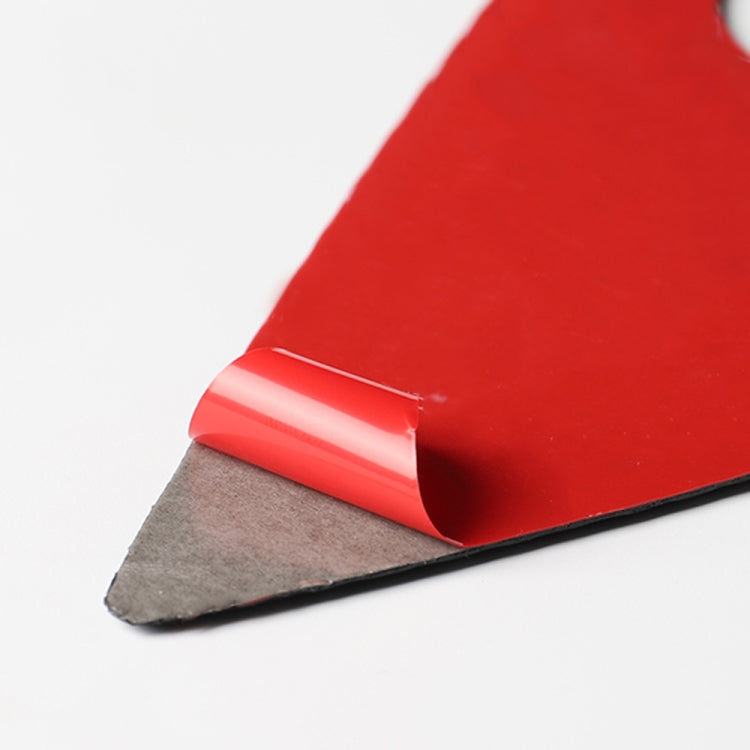 Car Carbon Fiber Rear Horn Decorative Sticker for Chevrolet Camaro 2017-2019, Left and Right Drive Universal (Red) by buy2fix