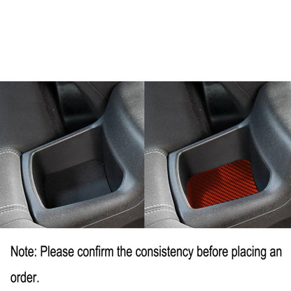 Car Carbon Fiber Rear Storage Box Decorative Sticker for Chevrolet Camaro 2017-2019, Left and Right Drive Universal (Red) by buy2fix