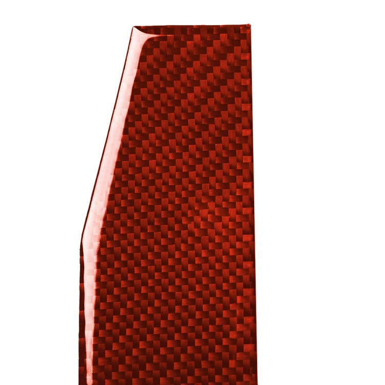 Car Carbon Fiber Welcome Pedal Panel Decorative Sticker for Chevrolet Camaro 2017-2019, Left and Right Drive Universal (Red) by buy2fix