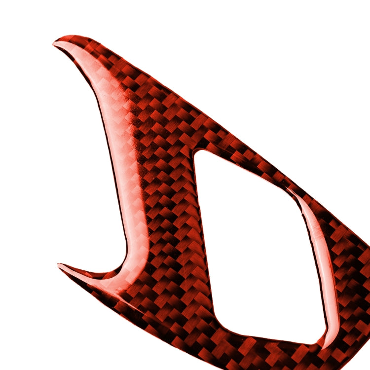 Car Carbon Fiber Inside Door Lock Decorative Sticker for Chevrolet Camaro 2017-2019, Left and Right Drive Universal(Red) by buy2fix