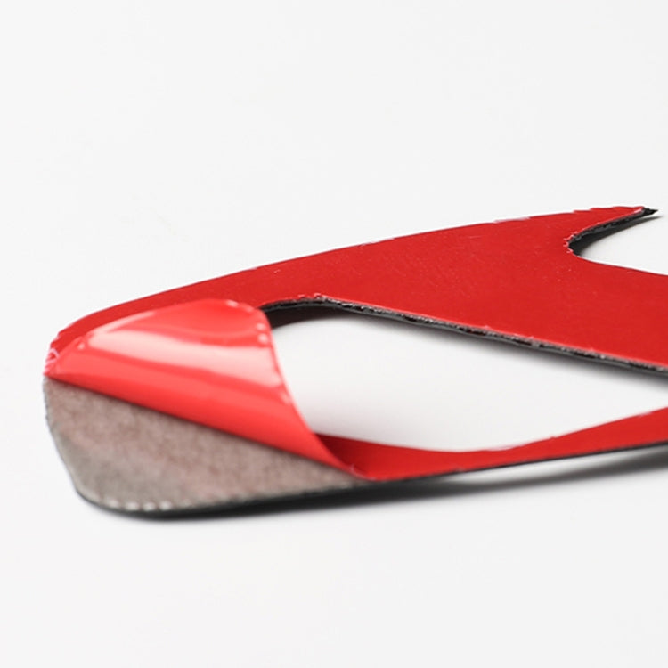 Car Carbon Fiber Inside Door Lock Decorative Sticker for Chevrolet Camaro 2017-2019, Left and Right Drive Universal(Red) by buy2fix