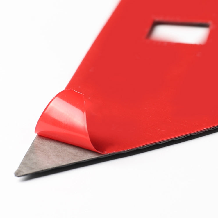 Car Carbon Fiber Center Control Panel Decorative Sticker for Chevrolet Camaro 2017-2019, Left Drive (Red) by buy2fix