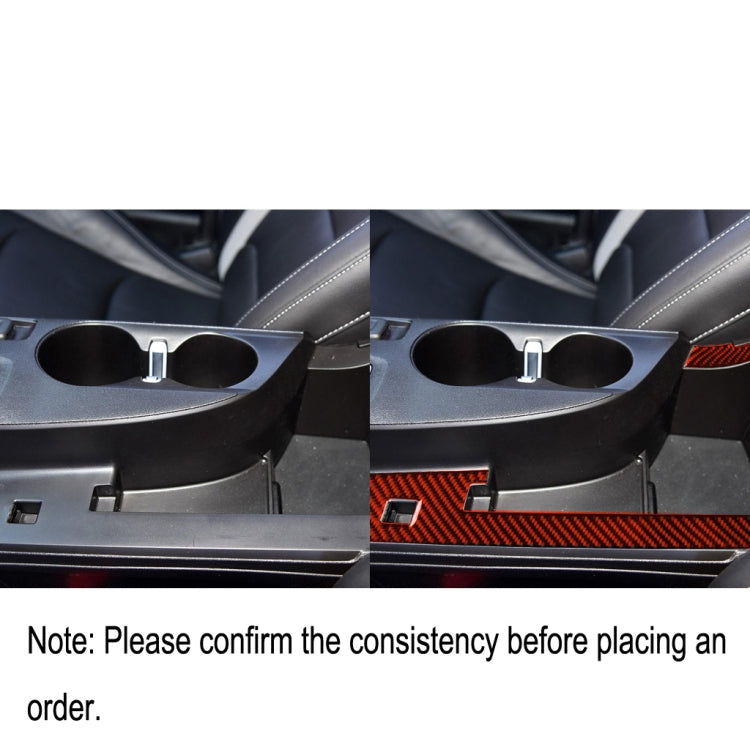 Car Carbon Fiber Center Control Panel Decorative Sticker for Chevrolet Camaro 2017-2019, Left Drive (Red) by buy2fix