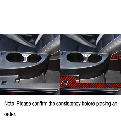 Car Carbon Fiber Center Control Panel Decorative Sticker for Chevrolet Camaro 2017-2019, Left Drive (Red) by buy2fix