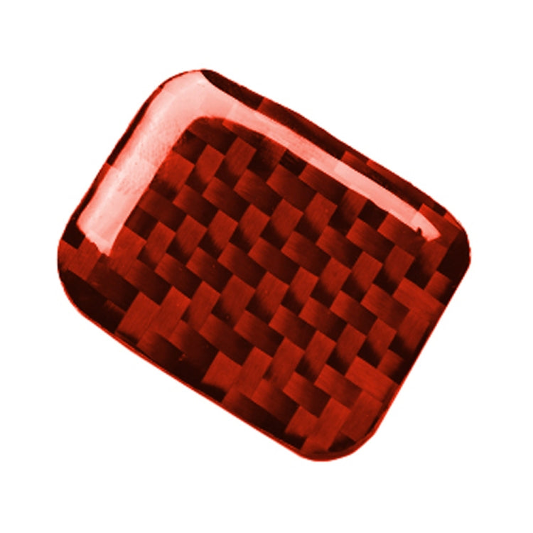 Car Carbon Fiber Center Control Gear Outside Frame Decorative Sticker for Chevrolet Camaro 2017-2019, Left Drive (Red) by buy2fix