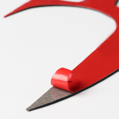 Car Carbon Fiber Center Control Gear Outside Frame Decorative Sticker for Chevrolet Camaro 2017-2019, Left Drive (Red) by buy2fix