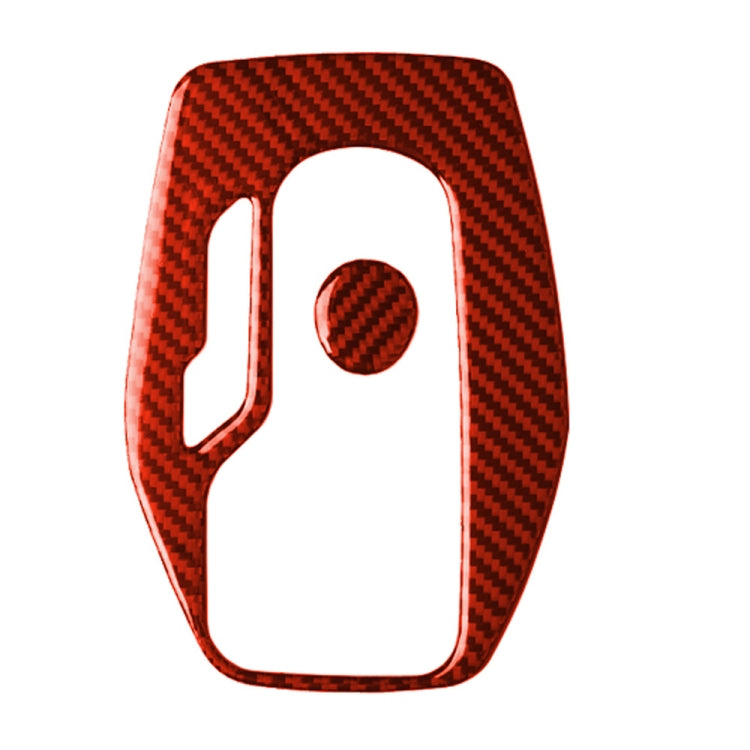 Car Carbon Fiber Gear Frame Decorative Sticker for Chevrolet Camaro 2017-2019, Left Drive (Red) by buy2fix
