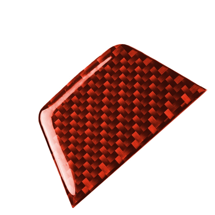 Car Carbon Fiber Below Steering Wheel Decorative Sticker for Chevrolet Camaro 2017-2019, Left and Right Drive Universal (Red) by buy2fix