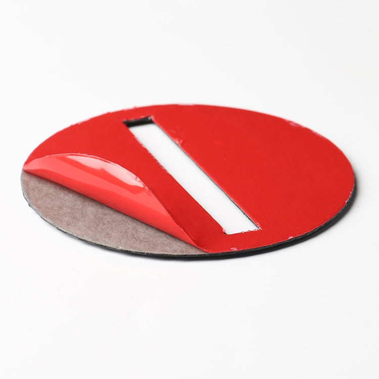 Car Carbon Fiber Steering Wheel Logo Decorative Sticker for Chevrolet Camaro 2017-2019, Left and Right Drive Universal (Red) by buy2fix