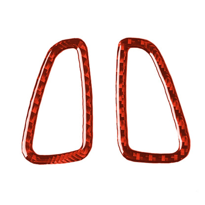 Car Carbon Fiber Dashboard Air Outlet Decorative Sticker for Chevrolet Camaro 2017-2019, Left and Right Drive Universal (Red) by buy2fix