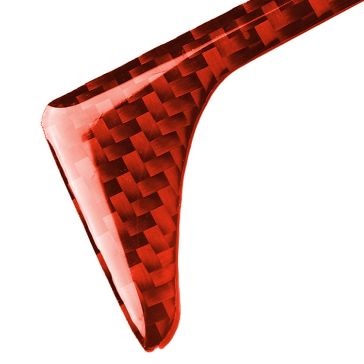 Car Carbon Fiber Center Control Decorative Sticker for Chevrolet Camaro 2017-2019, Left Drive (Red) by buy2fix