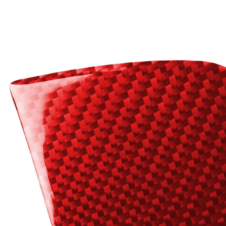 Car Carbon Fiber Reading Light Panel Decorative Sticker for BMW Mini F55 F56 F60, Left and Right Drive Universal (Red) by buy2fix