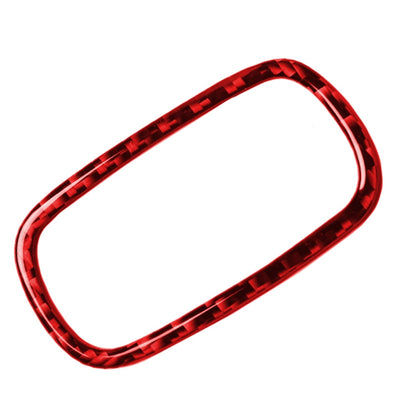 Car Carbon Fiber Air Outlet Frame Decorative Sticker for BMW Mini F60, Left and Right Drive Universal (Red) by buy2fix